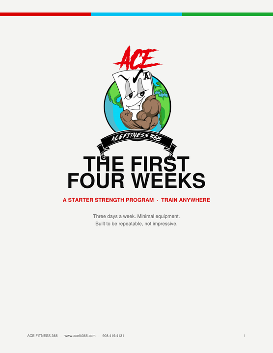 The First Four Weeks — free starter program